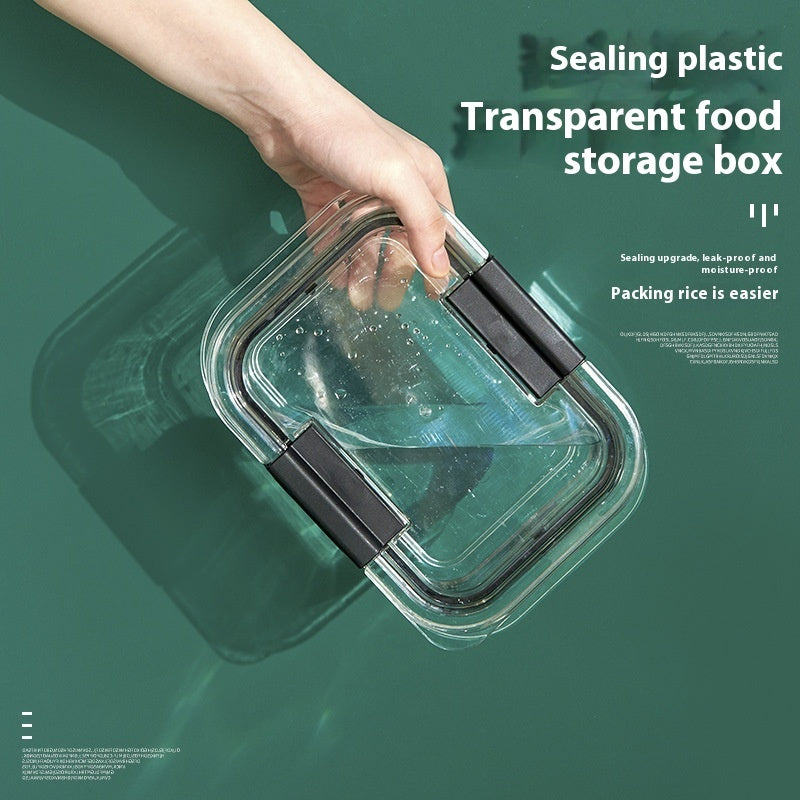 Household Kitchen Cereals Food Transparent CanBox Storage Fresh-keeping Jar