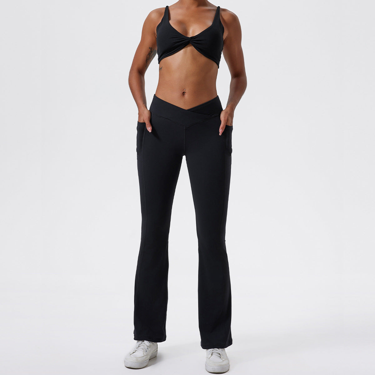Outdoor Sports Workout Clothes Yoga Suit